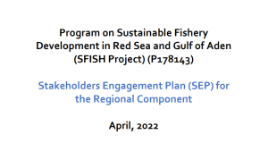 SEP PERSGA C1 SFISH Project